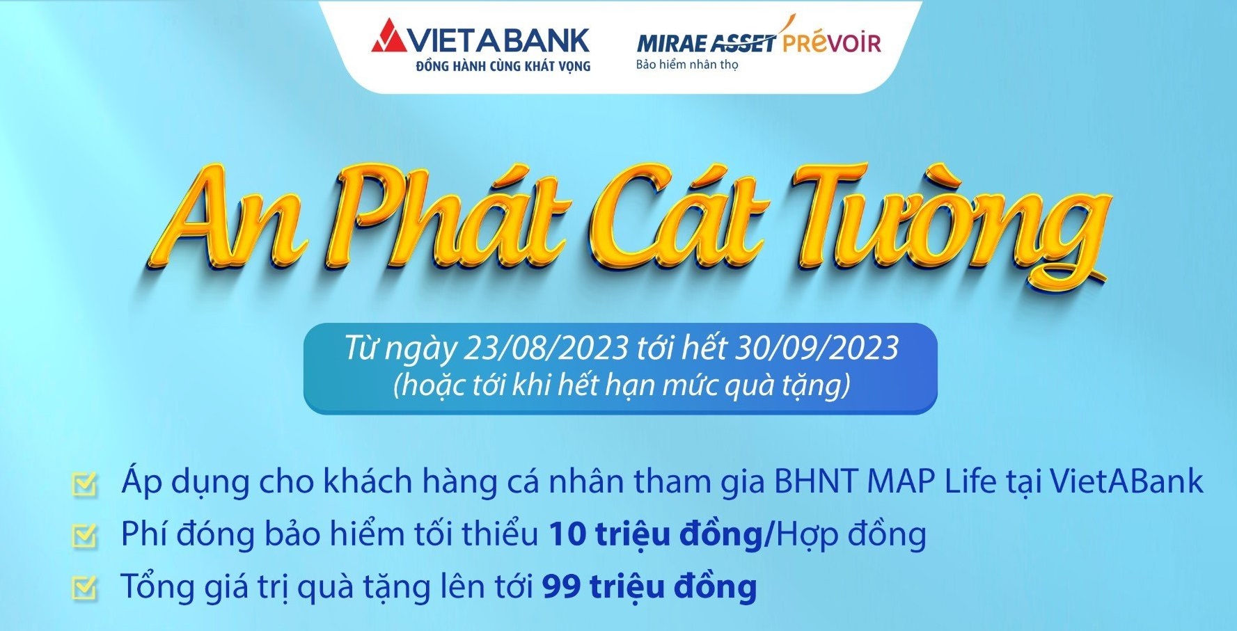 [BHNT] VietABank triển khai chương trình 