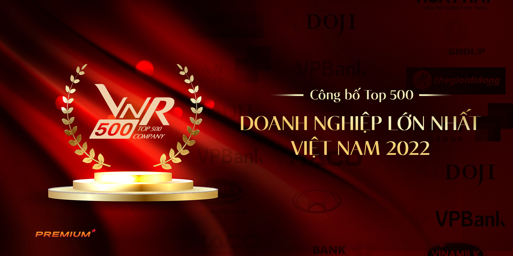 Top 500 doanh nghiệp lớn nhất Việt Nam 2022 (VNR500)