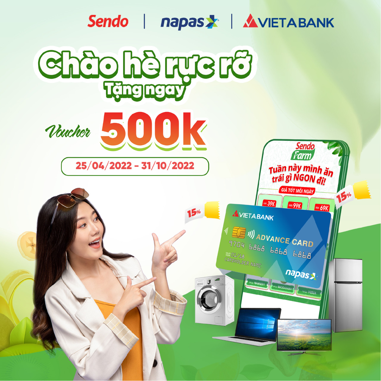 CHÀO HÈ RỰC RỠ– TẶNG NGAY VOUCHER 500K