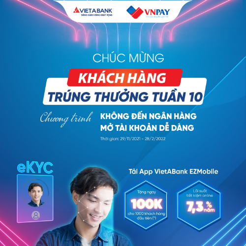 KẾT QUẢ TUẦN 10 CHƯƠNG TRÌNH “KHÔNG ĐẾN NGÂN HÀNG – MỞ TÀI KHOẢN DỄ DÀNG”