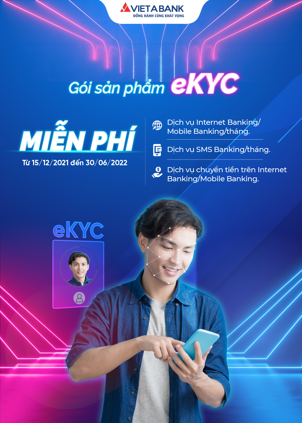 1 PHÚT mở tài khoản - NỬA NĂM nhận ưu đãi!