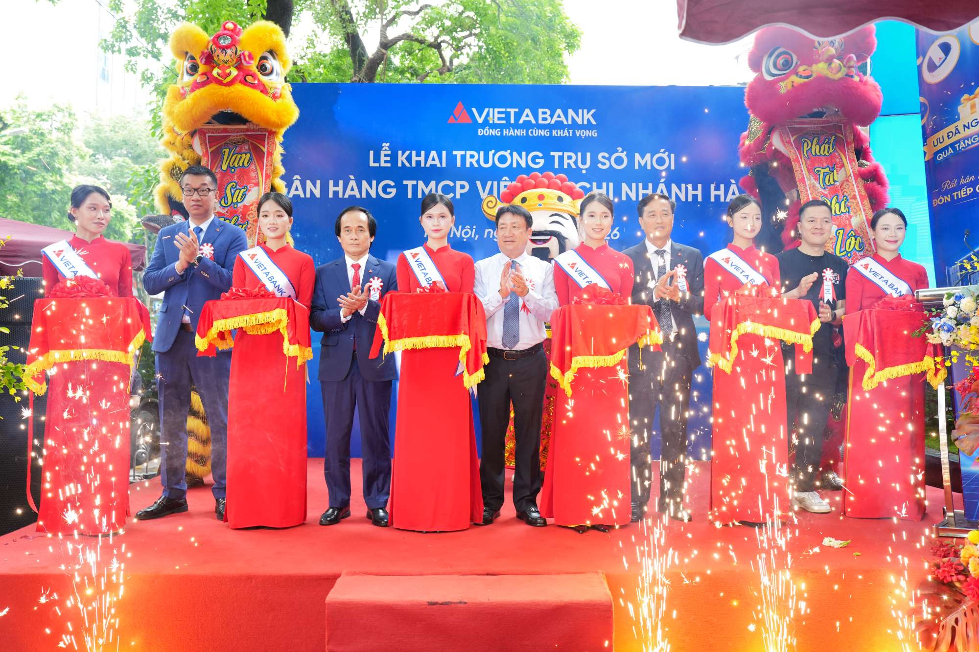 VietABank khai trương trụ sở mới Chi nhánh Hà Nội: Điểm đến tài chính hiện đại, tiện ích