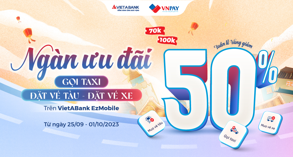NGÀN ƯU ĐÃI, THOẢI MÁI GỌI TAXI - ĐẶT VÉ XE - ĐẶT VÉ TÀU GIẢM NGAY 50% 