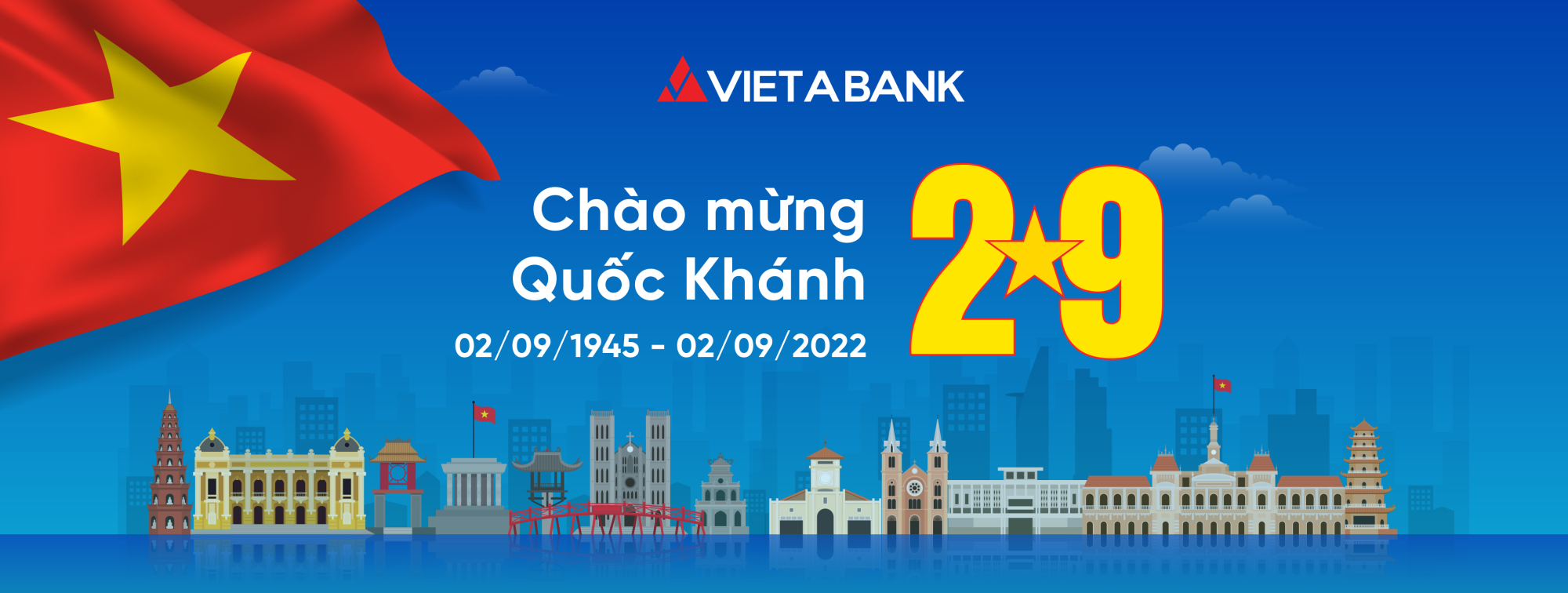 THÔNG BÁO NGHỈ LỄ QUỐC KHÁNH 02/09/2022