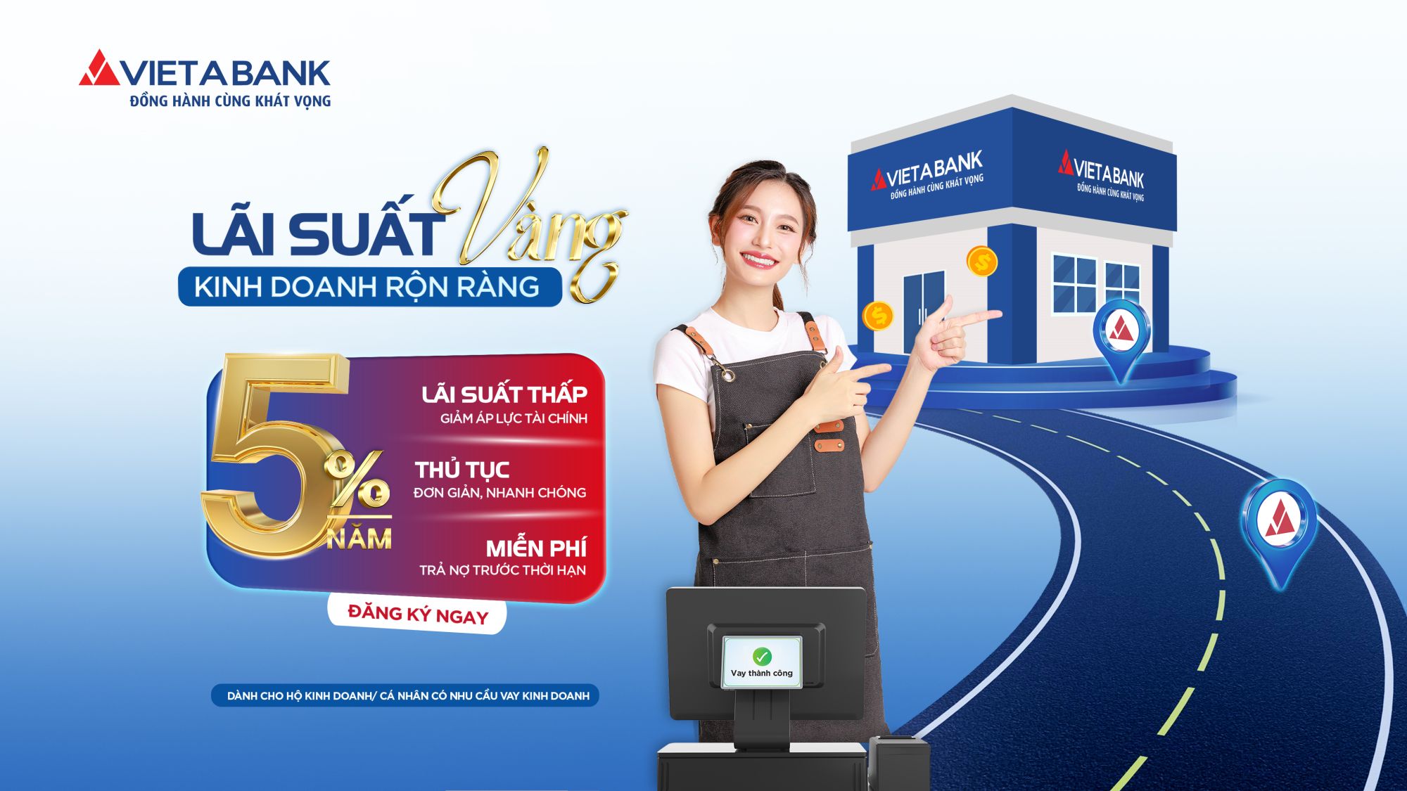 LÃI SUẤT VÀNG - KINH DOANH RỘN RÀNG
