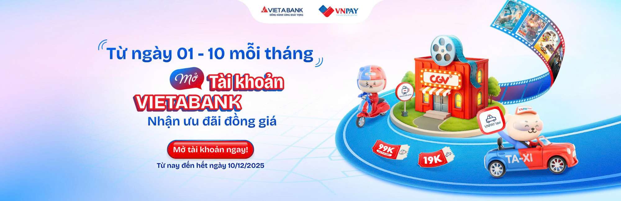 MỞ TÀI KHOẢN, TẶNG DEAL HỜI