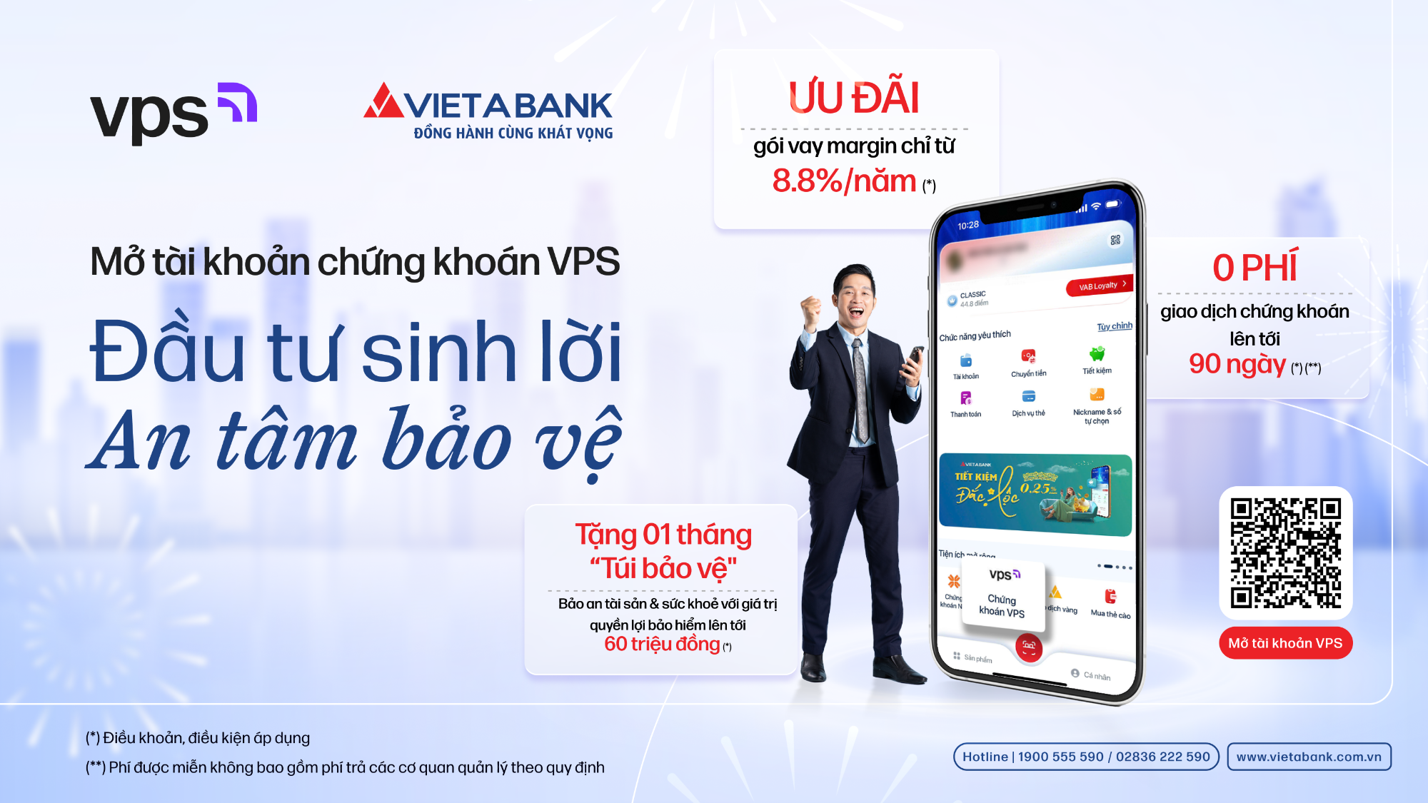 MỞ TÀI KHOẢN CHỨNG KHOÁN VPS NHẬN ƯU ĐÃI HẤP DẪN
